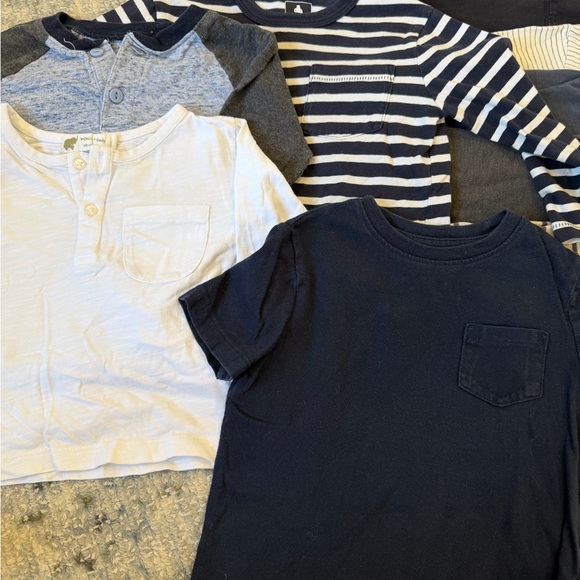 12 Boys’ Long Sleeve Tops Bundle – Zara, Gap, Monica + Andy, 18–24M / Size 2 - Picture 6 of 10